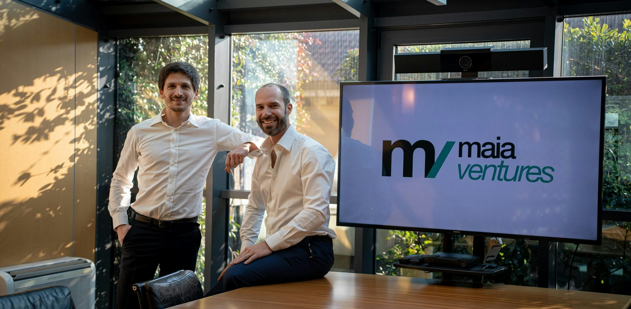 Picture of David Bassani and Andrea Galassi, founding partners of Maia Ventures