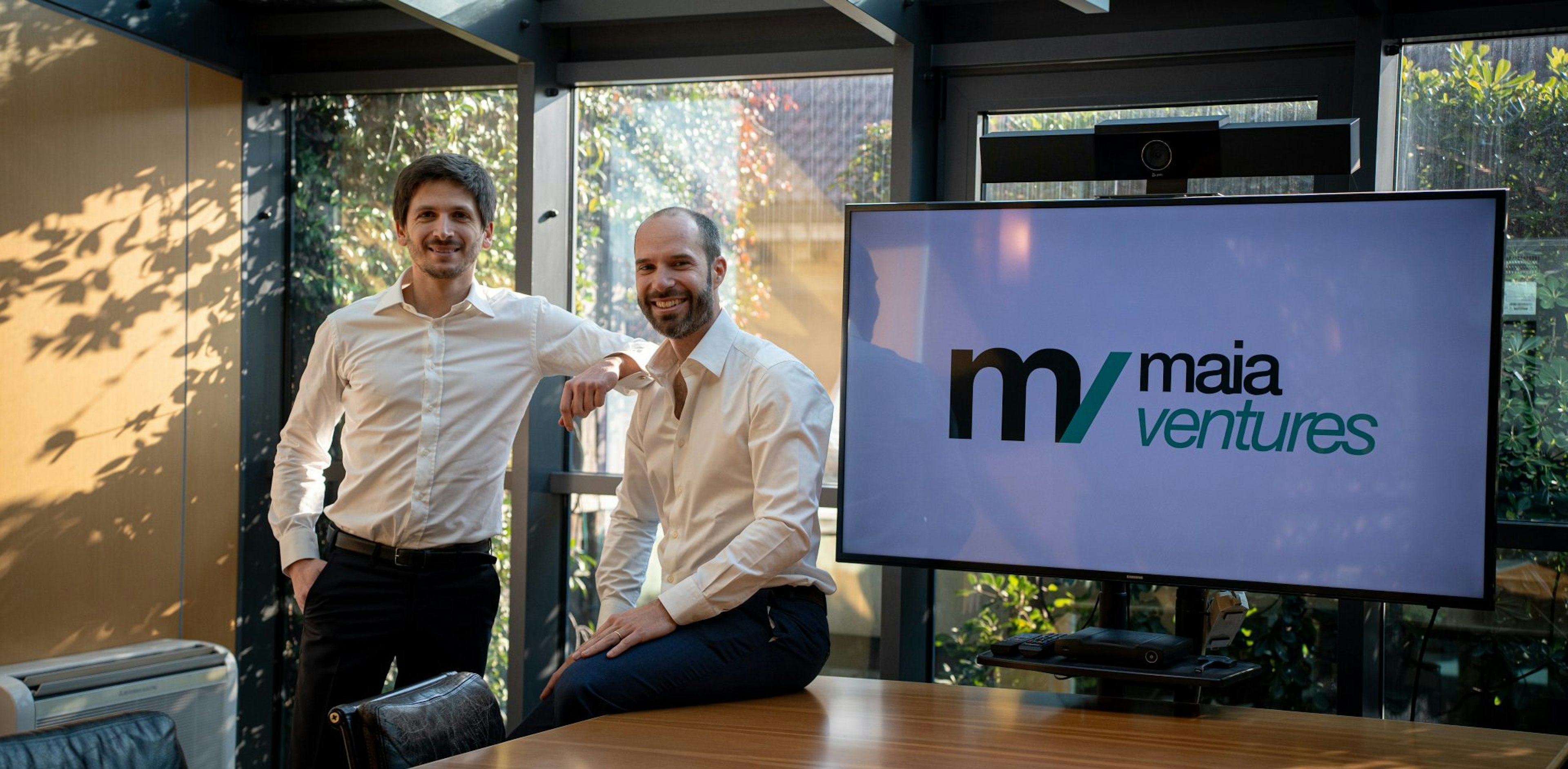 Picture of David Bassani and Andrea Galassi, founding partners of Maia Ventures