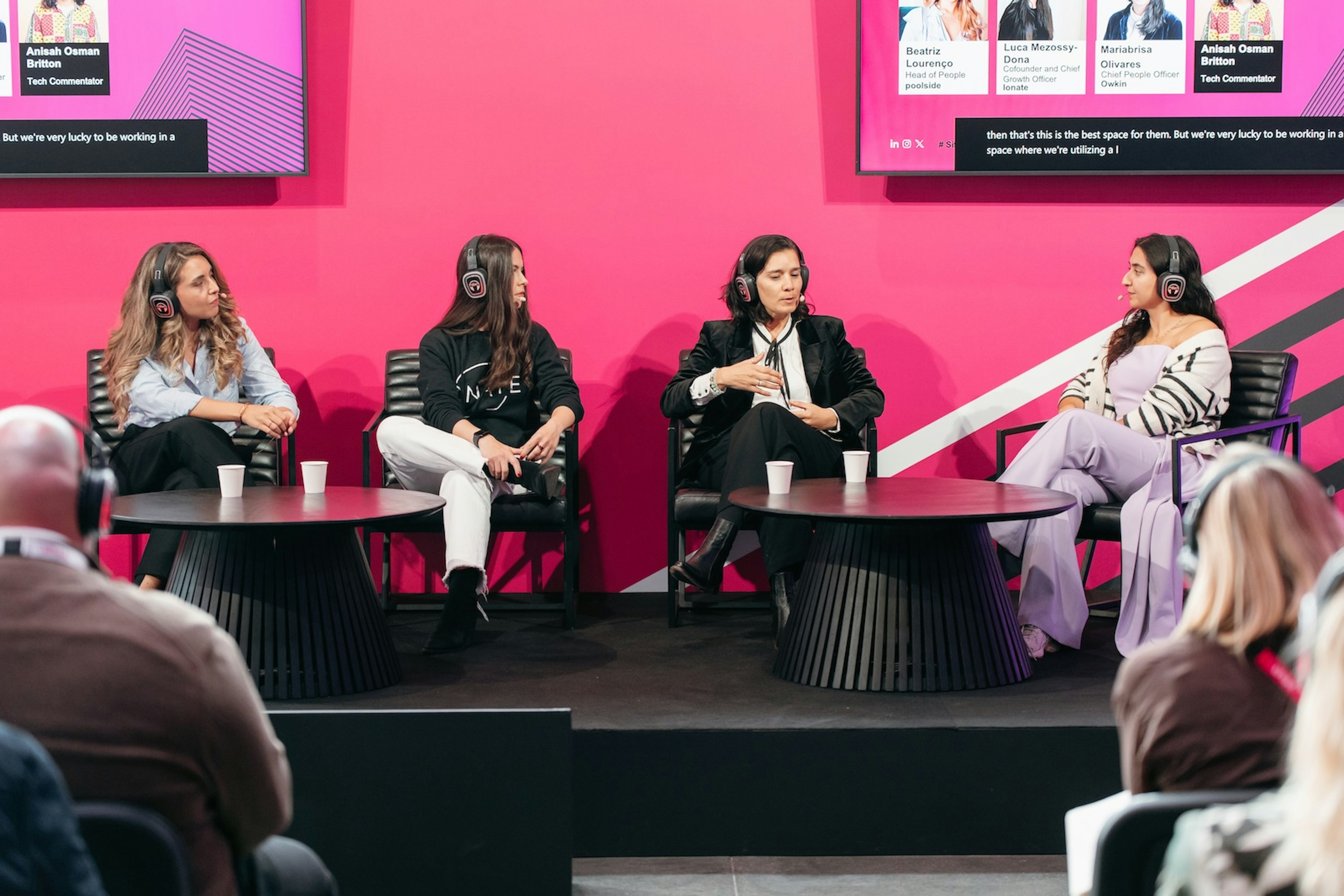 Startup Life live stage.