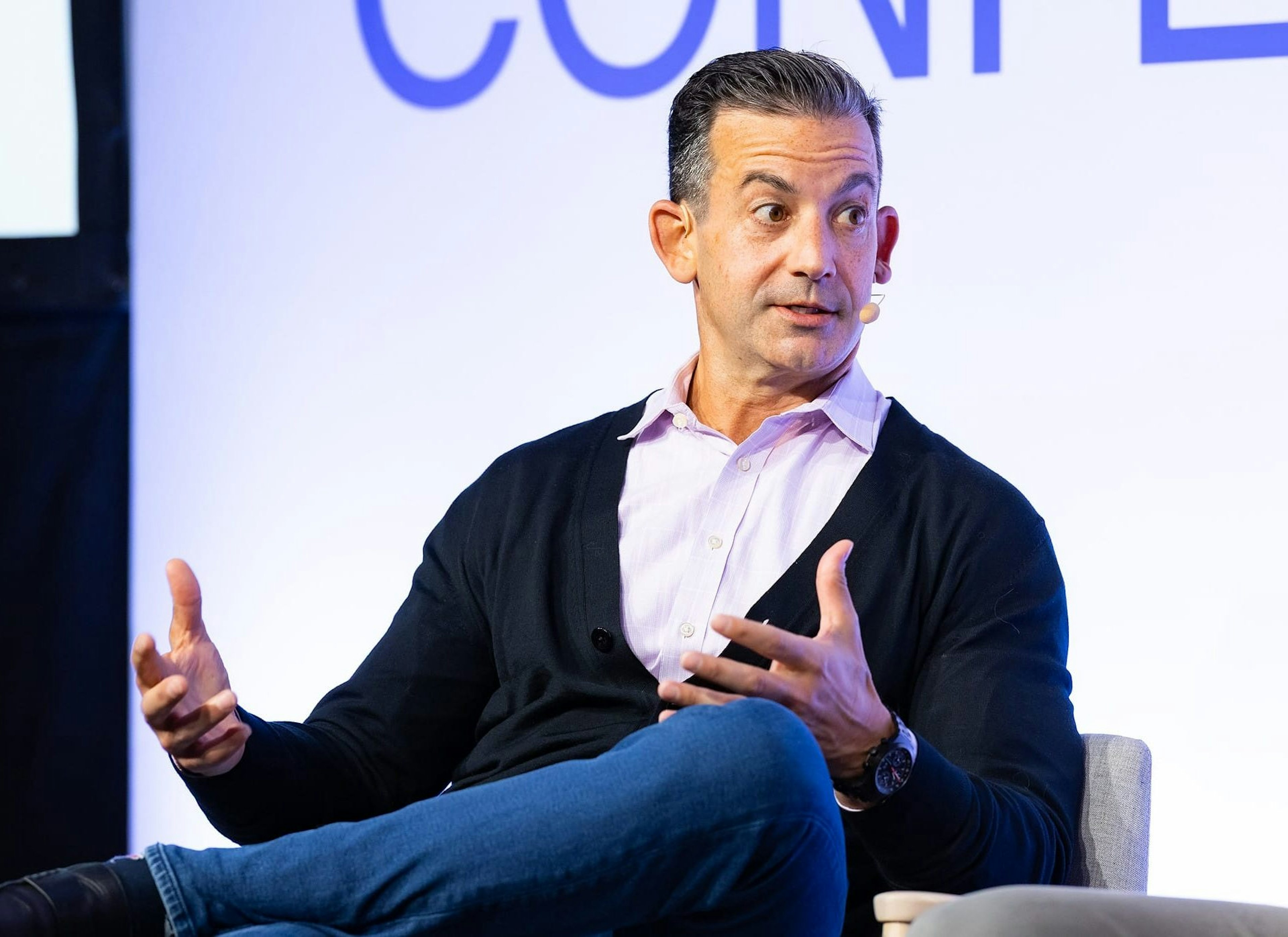 Alex Ferrara, partner at Bessemer Venture Partners, at the Resilience Conference in London