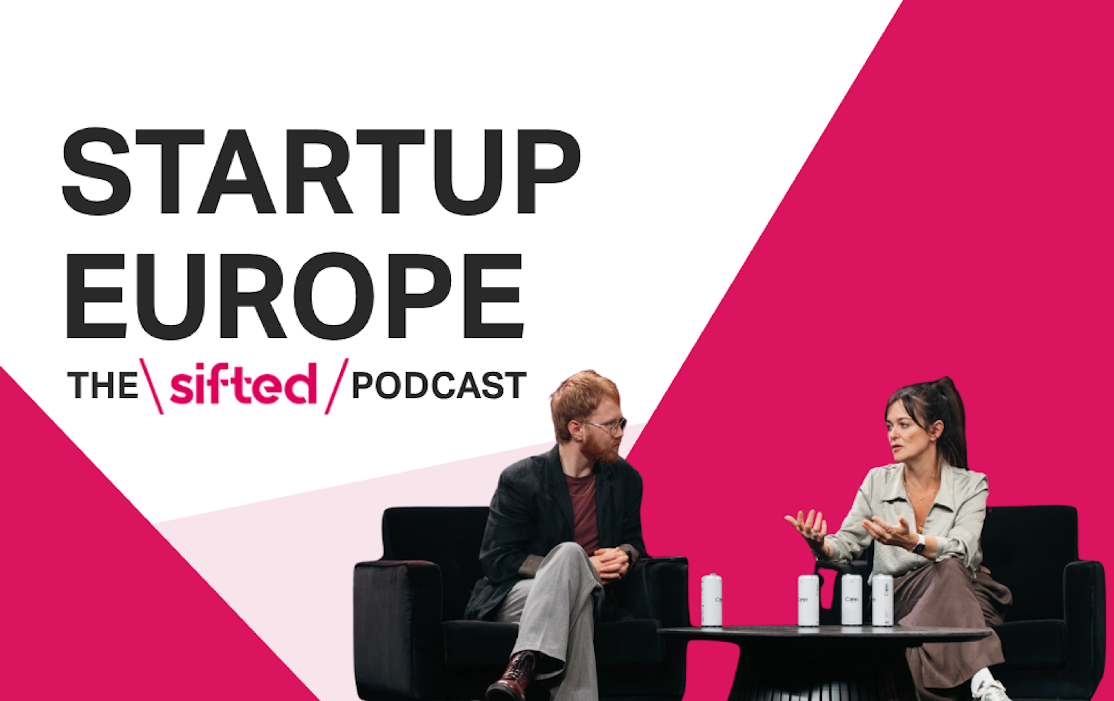 Alex Depledge and Kai Nicol Schwarz at the Sifted summit