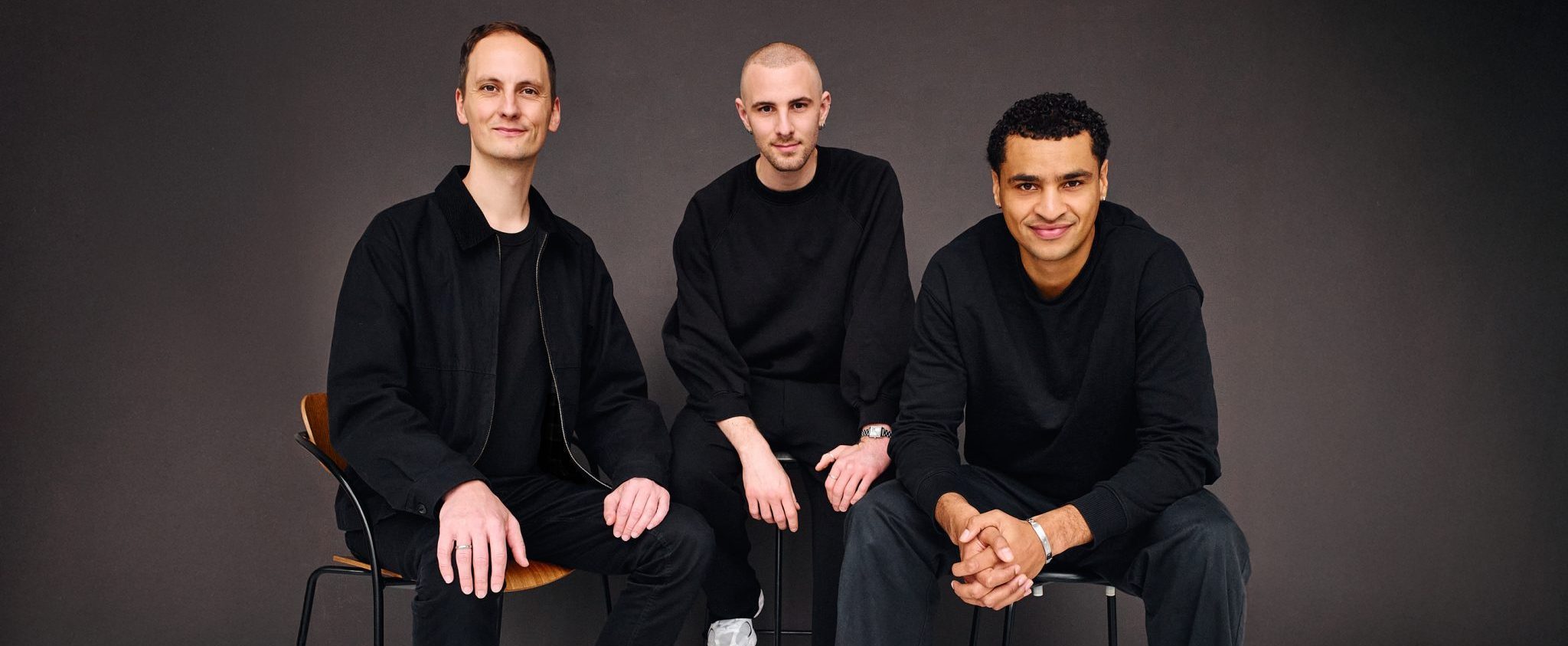 Peec AI cofounders from left to right: Tobias Siwonia, Marius Meiners and Daniel Drabo. Courtesy of Peec AI