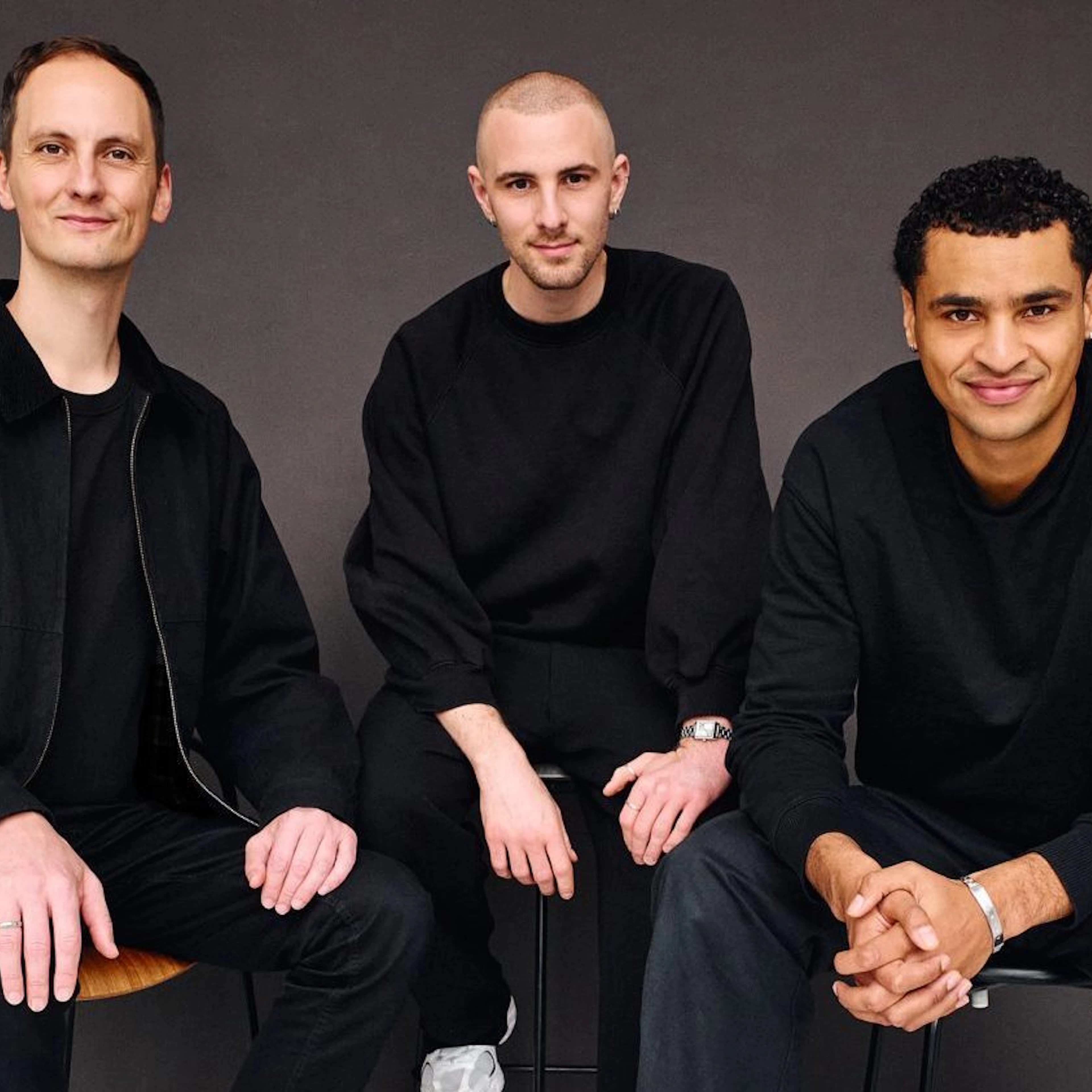 Peec AI cofounders from left to right: Tobias Siwonia, Marius Meiners and Daniel Drabo. Courtesy of Peec AI