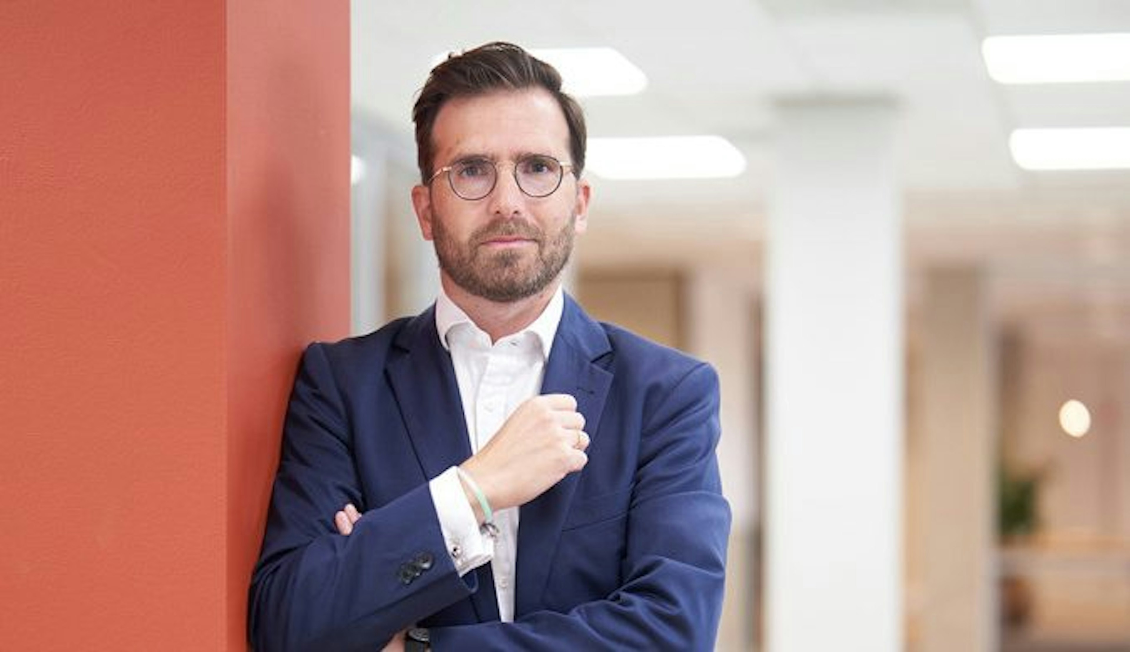 A picture of Alex Hoffmann, general partner at Forbion