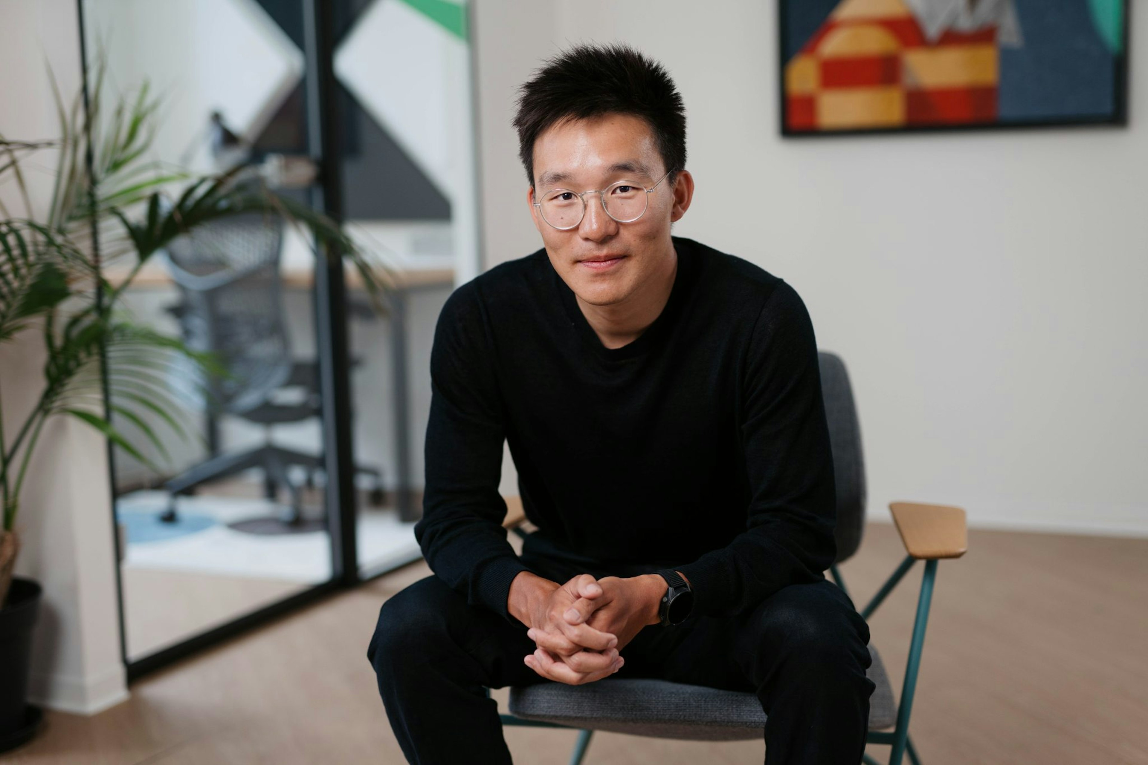 A photo of Karel Zheng, general partner at Kaya VC