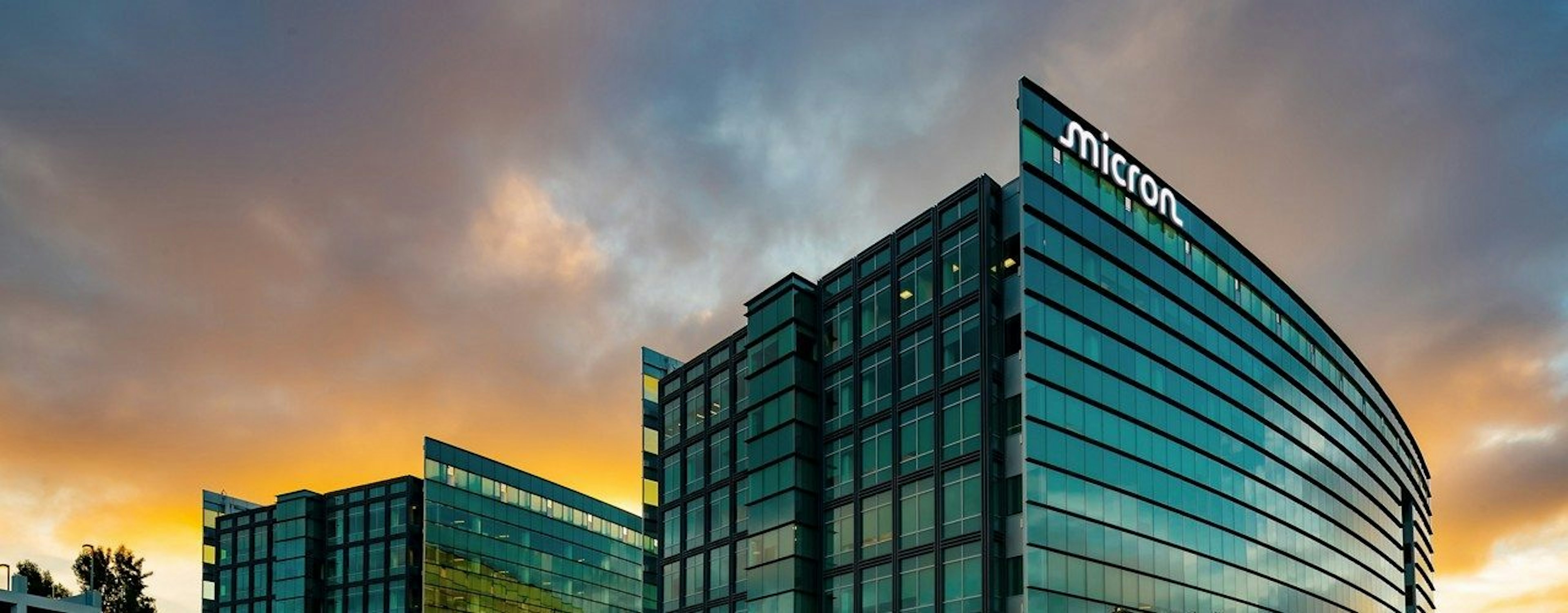 A picture of memory provider Micron's site in San Jose, California. Credit: Micron