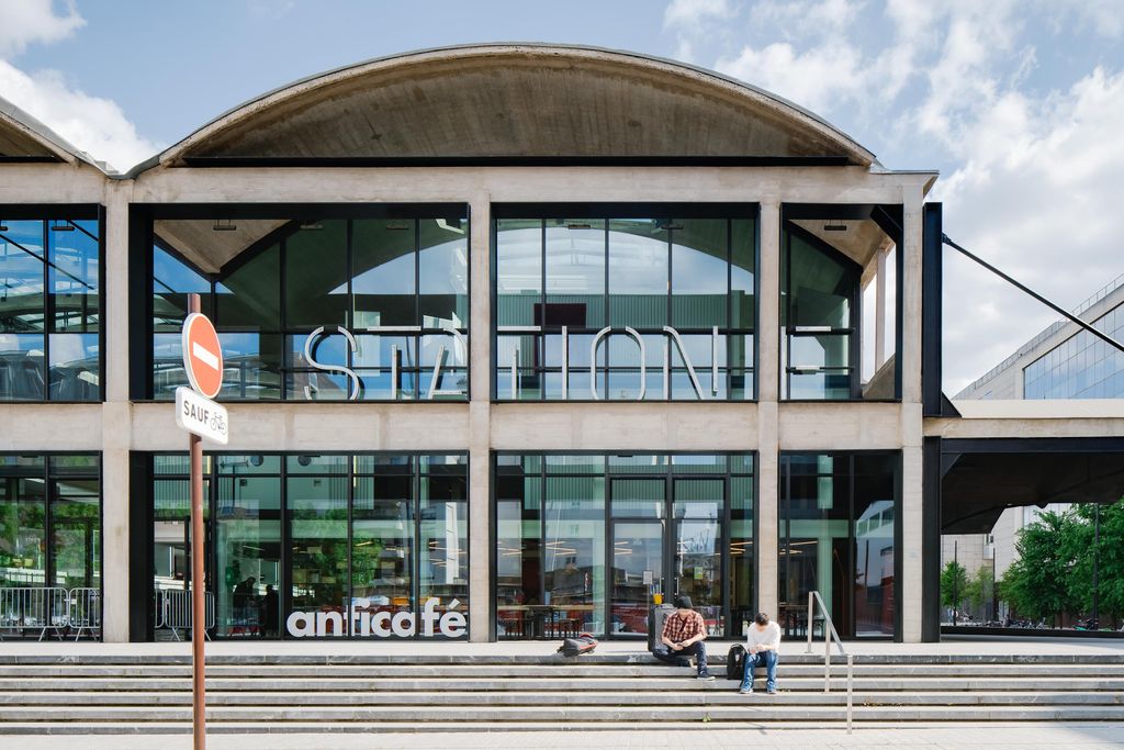 Station F. Credit: Patrick Tourneboeuf