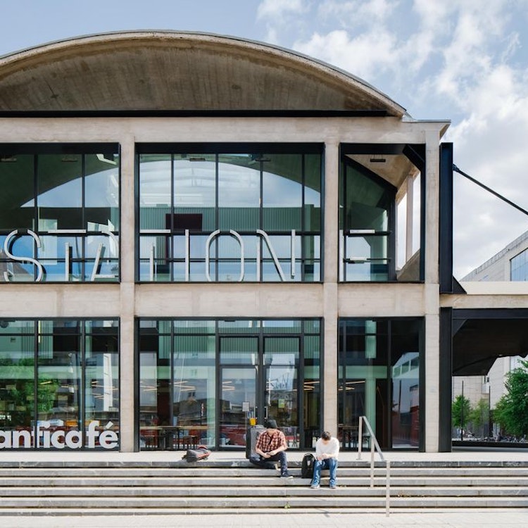 Station F. Credit: Patrick Tourneboeuf