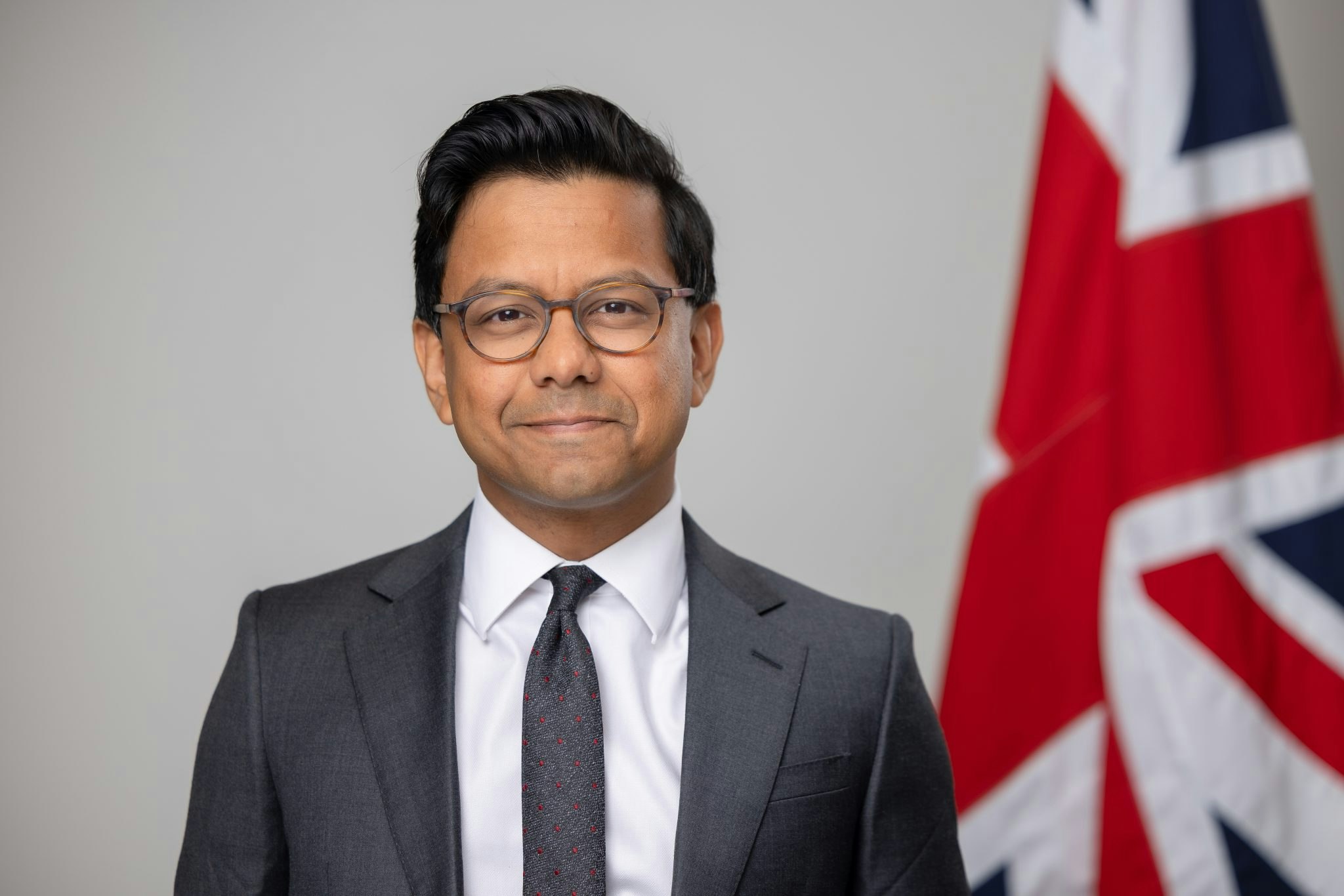 Portrait of Minister Kanishka Narayan.