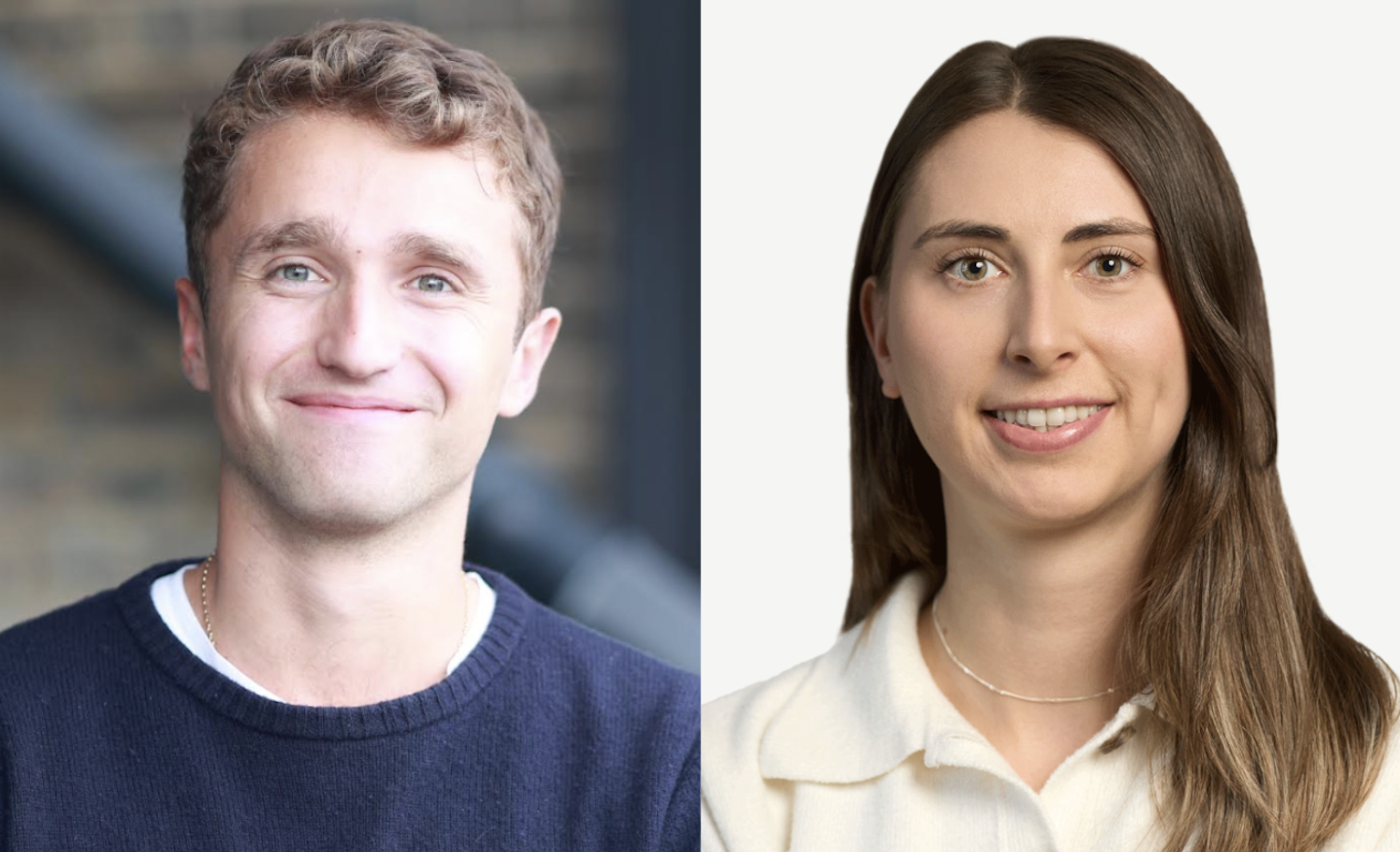 Notion Capital senior associate and traitor Thomas Diehle and Frontline VC marketing lead and faithful Hannah Skingle