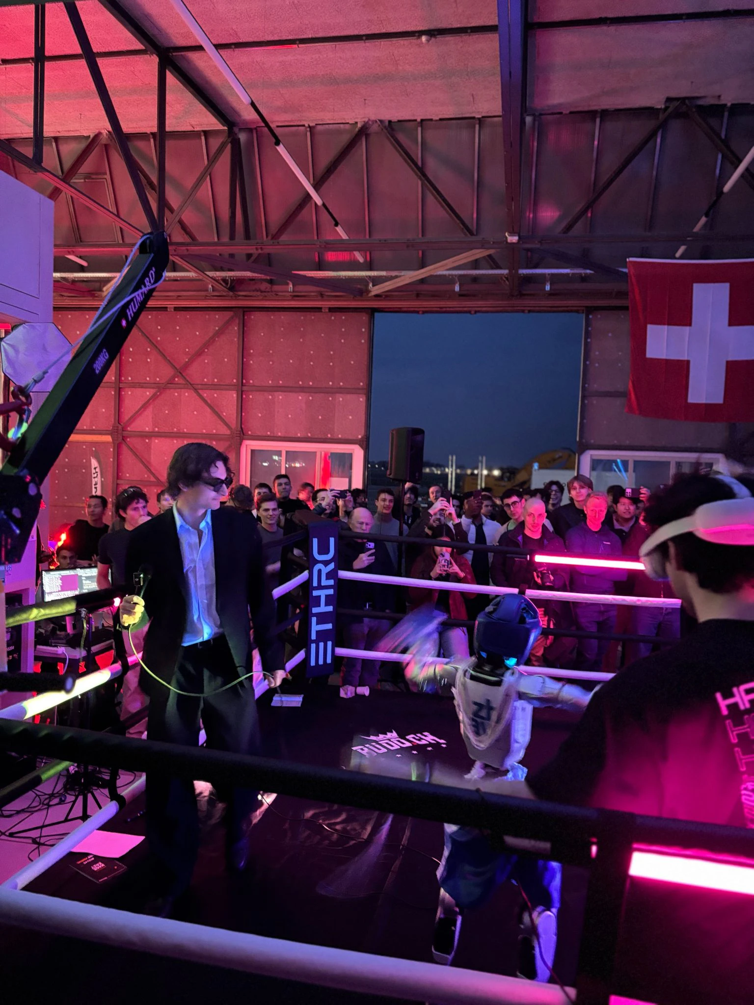 ETH Robotic Club president Declan Shine