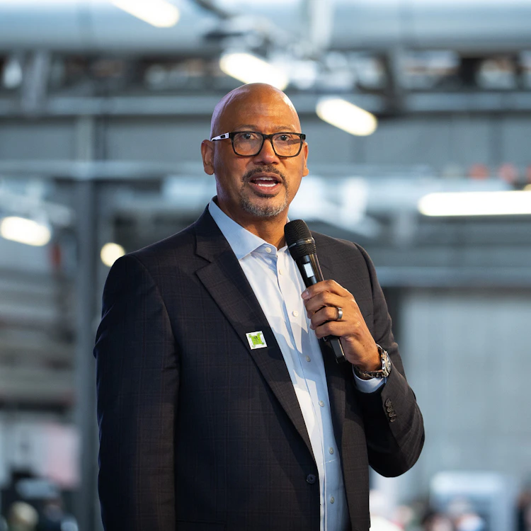 Howard Wright of Nvidia at HTGF's family day in Berlin, May 2026