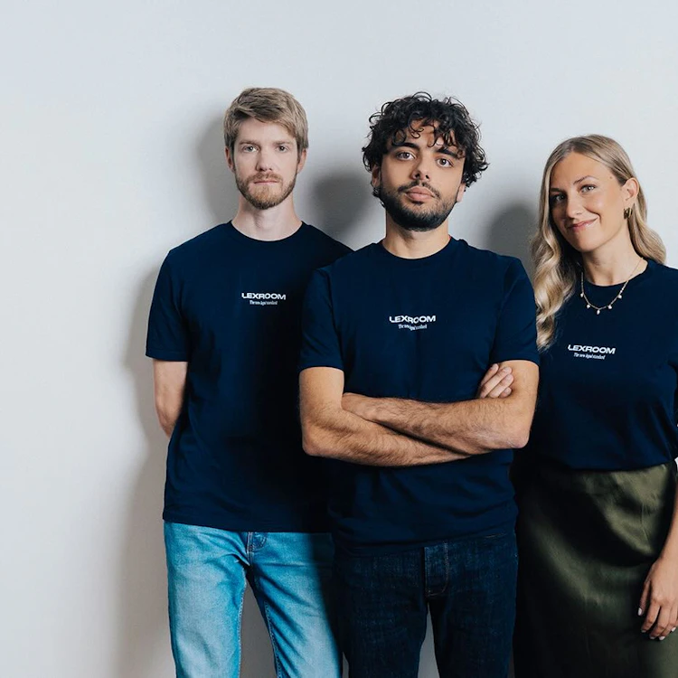 A photo of the Lexroom founders.