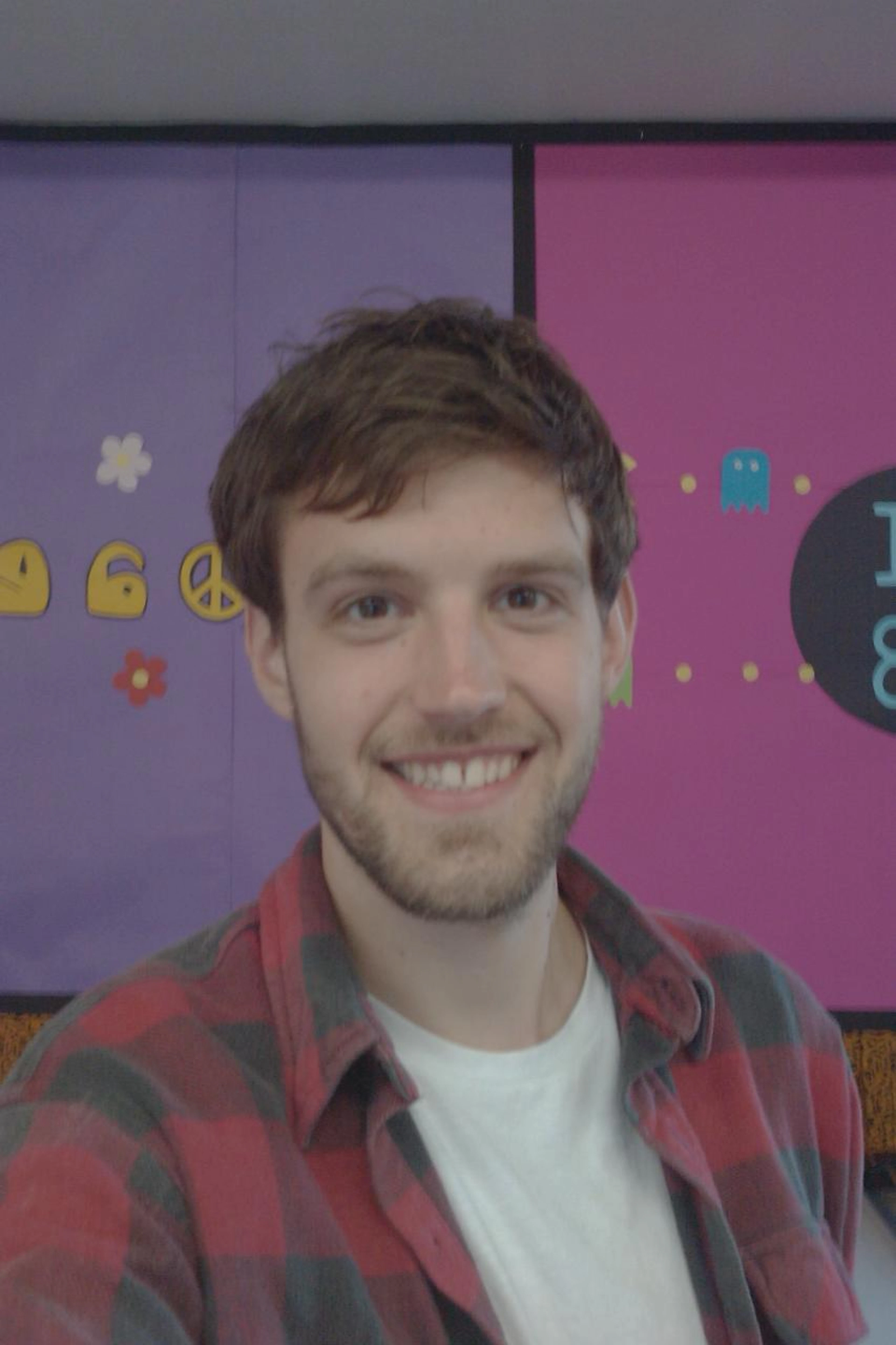 Jonny in his first year of teaching